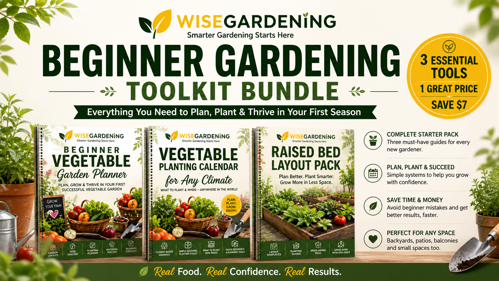 Beginner gardening bundle